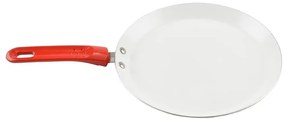 RCK Kerámia bevonatos palacsintasütő 28 cm piros 13922