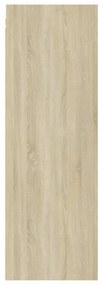 2 db sonoma tölgy szerelt fa TV-szekrény 30,5x30x90 cm