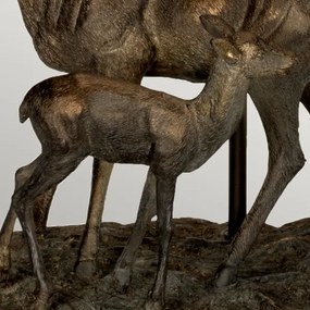 Elstead DL-AMELIA-TL - Asztali lámpa AMELIA 1xE27/40W/230V bronz