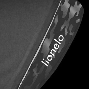 Lionelo - Gyerek háromkerekű HAARI szürke/fekete