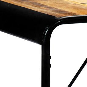 Tömör nyers mangófa étkezőasztal 180 x 90 x 76 cm