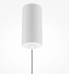 MAYTONI MOD157PL-L6W4K1 PRO SHADE Hengeres Függesztett Lámpa Fehér, Átlátszó LED IP20