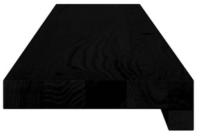 ablakpárkányok 2 db sötétbarna 90x15x2 cm tömör fa tölgyfa