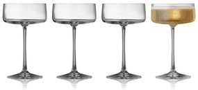 Pezsgőspohár szett 4 db-os 260 ml Zero – Lyngby Glas
