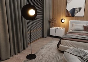 Emibig modern állólámpa oslo fehér fekete emi1187/lp