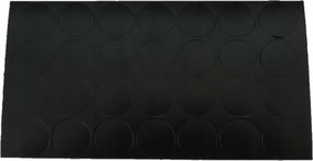 Öntapadó kupak Fi20 Fekete matt 5 levél 140 db