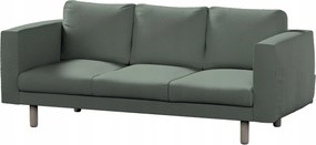 Norsborg 3 személyes kanapé huzat Ikea zöld bukla