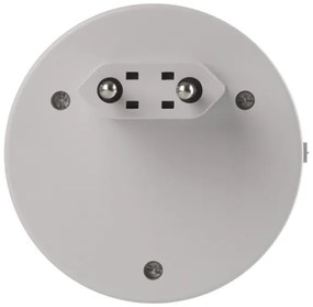 LED konnektorba dugható éjszakai lámpa fényérzékelővel+2xUSB 3xLED/0,3W/230V