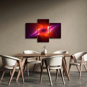 Modern tüskés absztrakció képe (90x60 cm)