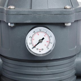 Flowclear Homokszűrős vízforgató 8 m³/h ChemConnect vegyszeradagolóval