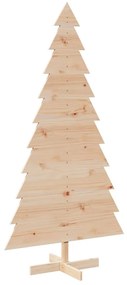 vidaXL tömör fenyő karácsonyfa dekorációnak 180 cm
