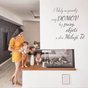 INSPIO Falmatrica idézet - Soha ne hagyd el az otthonod