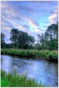 Poszterek 80x120 Esti folyó