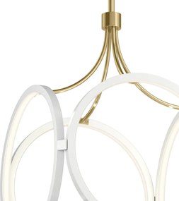 Quintiesse CIRI QN-CIRI-P-WH Függőlámpa 1x45W/LED 3000k 2739LM