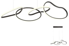 Redo 01-2596 - LED fényerőszabályozható kábeles függeszték BIAS LED/87,4W/230V 3000K fekete