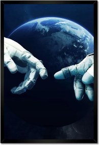 Poszterek keretben 40x60 Asztronauták az űrben