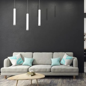 LED Csillár zsinóron ALBA 3xLED/15W/230V fehér