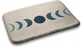 Fürdőszobaszőnyeg Geometrikus mintás 90x60 cm