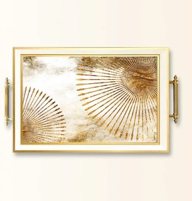 Üveg tálca, 38×24 cm – TPB9849