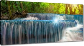 Vászonkép 115x55 Trópusok Tájkép Kaszkád