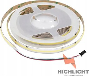 5m Cob Led szalag Digitális 3000K meleg IP65 11W 24V WS2811 vízálló