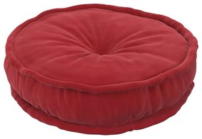 Piros ülőzsák Posh Velvet – Yellow Tipi