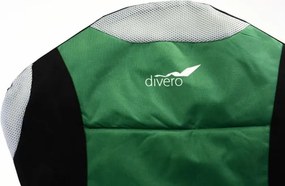 DIVERO Kempingszék Deluxe 2 db zöld