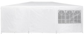 Parti Pavilon 10 Oldalfallal - Fehér 6x4 m PE