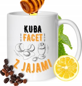 Kubai Bögre Férj Barátja Nyomtatott Ajándék Fehér 330ml