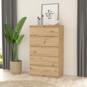 MAO fiókos komód, artisan tölgy