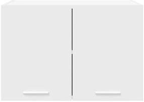 Függő szekrény ajtóval Riga 2 pcs Fehér 60 x 31 x 40 cm Faanyag