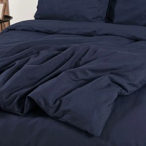 EMI Navy flanel ágyneműhuzat