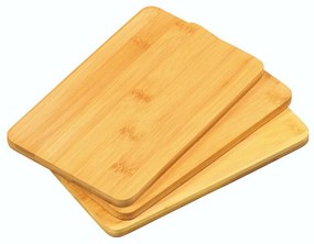 Kesper 50203-71 Vágódeszka készlet bambusz 3 db,22 x 14 x 0,8 cm