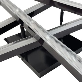 LED Dimmelhető felületre szerelhető csillár LED/60W/230V 3000-6500K + távirányítás