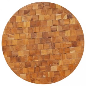 tömör tíkfa dohányzóasztal 60 x 60 x 35 cm