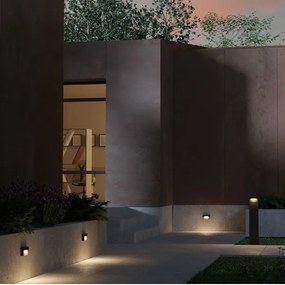 Redo 90426 - LED Kültéri fali lámpa POLIFEMO LED/8W/230V IP65 antracit