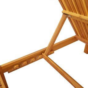 Napozóágy 200x55x30 cm Tömör Akácfa