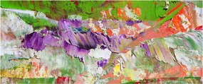 Absztrakció kép - festmény (120x50 cm)