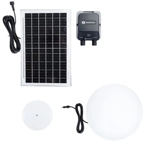 Aigostar-LED RGB dimmelhető kültéri MESH lámpa 35W/3,7V 4000mAh 2700-6500K IP65 átm. 50 cm