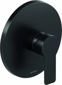 Duravit DC4210010046 - D-CODE rejtett beépítésű zuhanycsaptelep, matt fekete