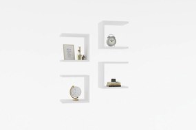 Fali polc base - white