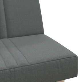 sötétszürke szövet kanapéágy