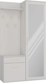 Duo előszobafal, 50x180x35 cm, kasmír