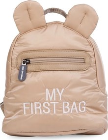Childhome "My First Bag" Gyermek Hátizsák - Pufi - Bézs-Kifutó termék!