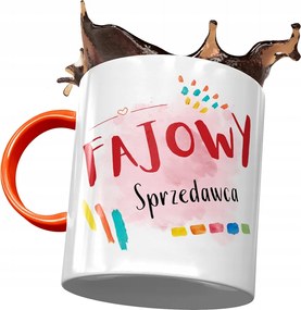 Narancssárga bögre eladó Cool Ajándék Nyomtatott Fotóval