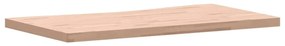 tömör bükkfa íróasztallap 110 x (55-60) x 4 cm