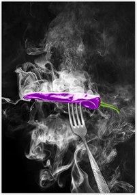 Poszterek 70x100 Lila paprika