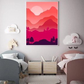 Poszter - Hegyi táj (A4)