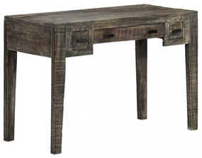 tömör mangófa íróasztal 110 x 50 x 75 cm