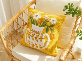 Párnahuzat VAZONIE 45x45 cm, sárga
